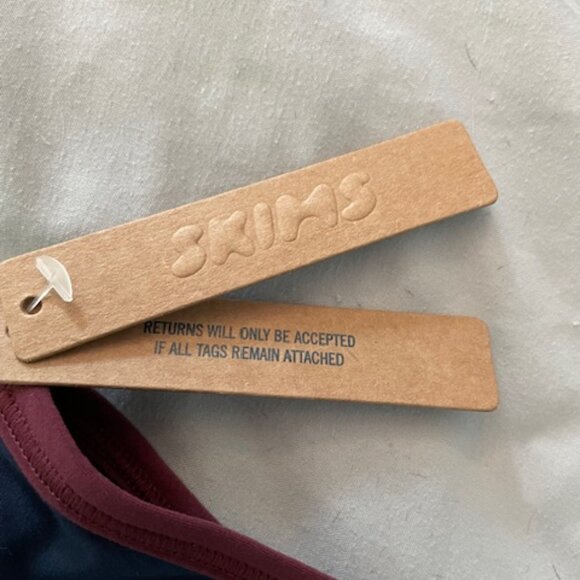 NWT SKIMS Everybody High Rise Bikini Navy Size 4x Make Your Own Bundle  $20 NEW - Picture 10 of 15